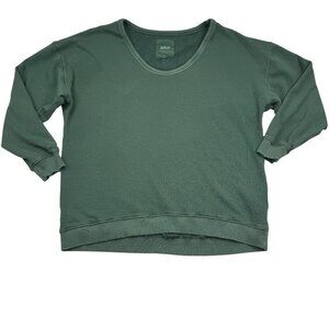 Aerie Oversized Scoop French Terry Lived-In Wash Pullover Women's Size Small